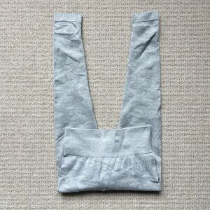 Grey gymshark camo leggings